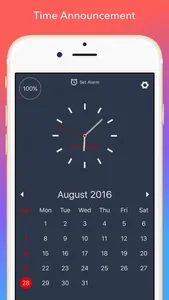 FaceClock Calendar screenshot 3