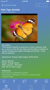 Pocket Guide UK Butterflies screenshot 1