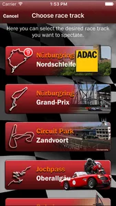 Racing App screenshot 2