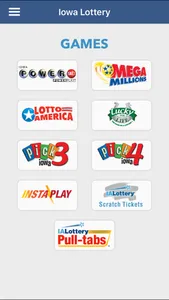 Iowa Lottery's LotteryPlus screenshot 1