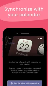 Holiday Today Calendar screenshot 3