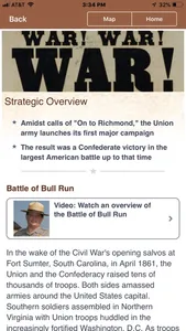 Bull Run Battle App screenshot 1