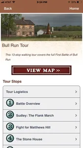 Bull Run Battle App screenshot 2