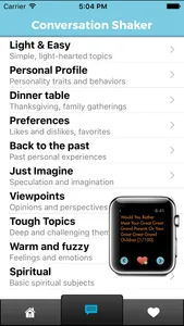 Conversation Shaker screenshot 1