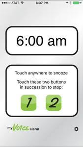My Voice Alarm screenshot 1