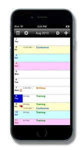 Vertical  Calendar. screenshot 3