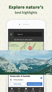 komoot - hike, bike & run screenshot 1