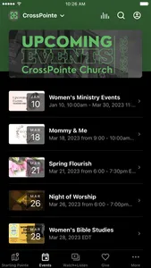 CrossPointe Church screenshot 1