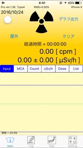 Pocket Geiger Counter Pro screenshot 0