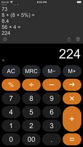 Calculator Easy HD screenshot 0