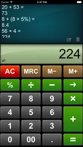 Calculator Easy HD screenshot 1