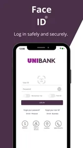 UniBank Mobile Banking screenshot 2