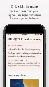 DIE ZEIT screenshot 0