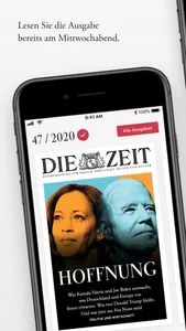 DIE ZEIT screenshot 1