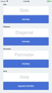 Easy Square Calculator screenshot 1