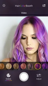 Hair Color Booth™ screenshot 2