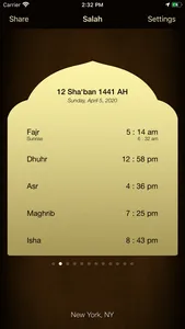 iSalam: Salah Times screenshot 3