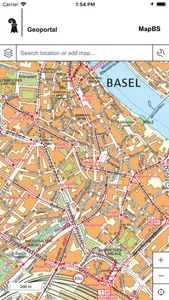 Basel Stadtplan screenshot 0