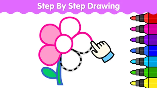 Coloring Games for Kids 2-6! screenshot 1