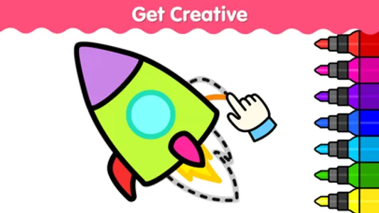 Coloring Games for Kids 2-6! screenshot 3