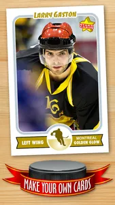 Hockey Card Maker - Make Your Own Custom Hockey Cards with Starr Cards screenshot 0