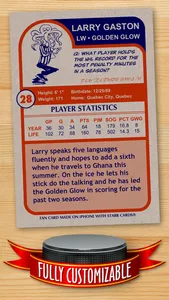 Hockey Card Maker - Make Your Own Custom Hockey Cards with Starr Cards screenshot 1