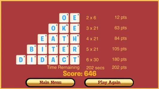 Dabble A Fast Paced Word Game screenshot 3