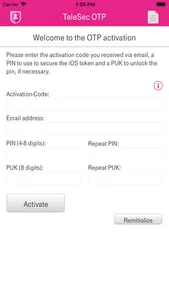 TeleSec OneTimePass screenshot 0