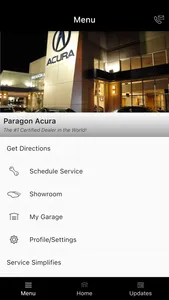 Paragon Acura DealerApp screenshot 2