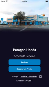 Paragon Honda DealerApp screenshot 0