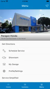 Paragon Honda DealerApp screenshot 2