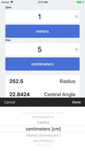 Radius Calculator screenshot 3