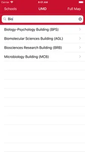 Campus Maps screenshot 2