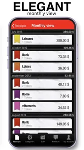 ScanTicket Scanner PDF Receipt screenshot 2