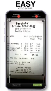 ScanTicket Scanner PDF Receipt screenshot 4