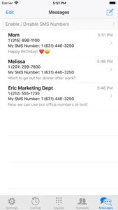 Callcentric screenshot 1