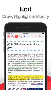 PDF Pro - Reader Editor Forms screenshot 2