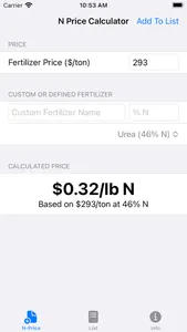 N Price Calculator screenshot 0