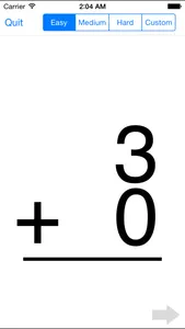 Flippin Math Facts - addition, subtraction, multiplication and division flash cards and timed tests screenshot 1