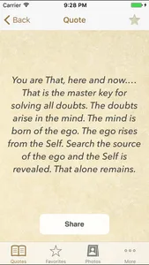 Ramana Maharshi Quotes screenshot 0