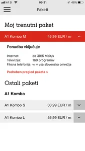 Moj A1 screenshot 5