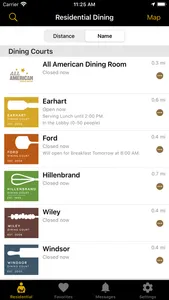 Purdue Mobile Menus screenshot 0