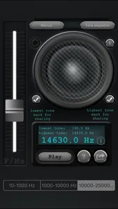 Tone generator screenshot 3