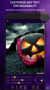 Halloween Cards Maker screenshot 2