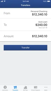 Dort Financial Mobile Banking screenshot 3