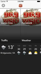 Real Country 96.9 WSIG Mobile screenshot 0