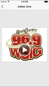 Real Country 96.9 WSIG Mobile screenshot 1