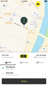 Taxi 444 AG, Zürich screenshot 1