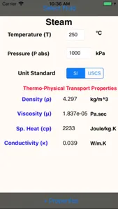 Thermo Physical Prop screenshot 0