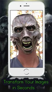 Mask Booth - Transform into a zombie, vampire or scary clown screenshot 0